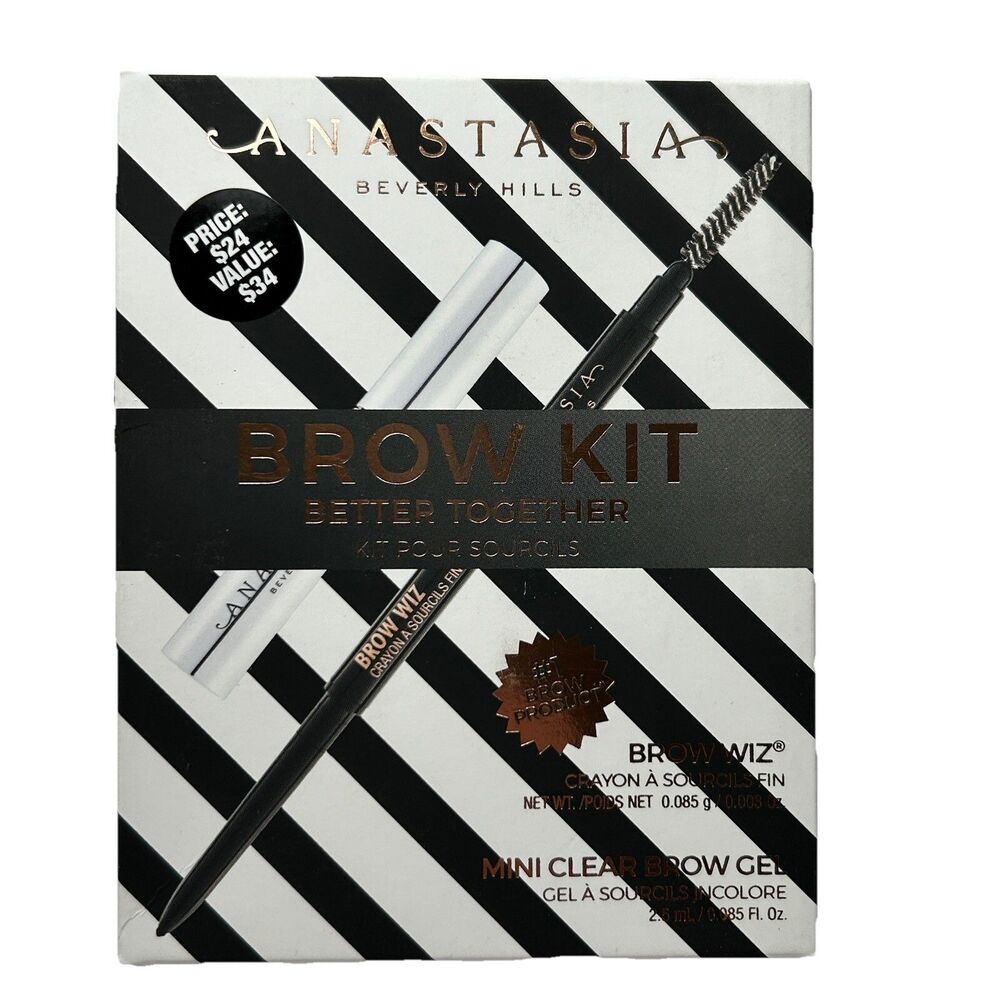 Lot of 2-Anastasia Beverly Hills Brow Kit Better Together-Soft Brown